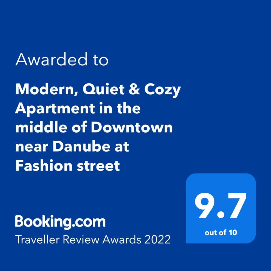 Modern, Quiet & Cozy Apartment In The Middle Of Downtown Near Danube At Fashion Street บูดาเปสต์ ภายนอก รูปภาพ